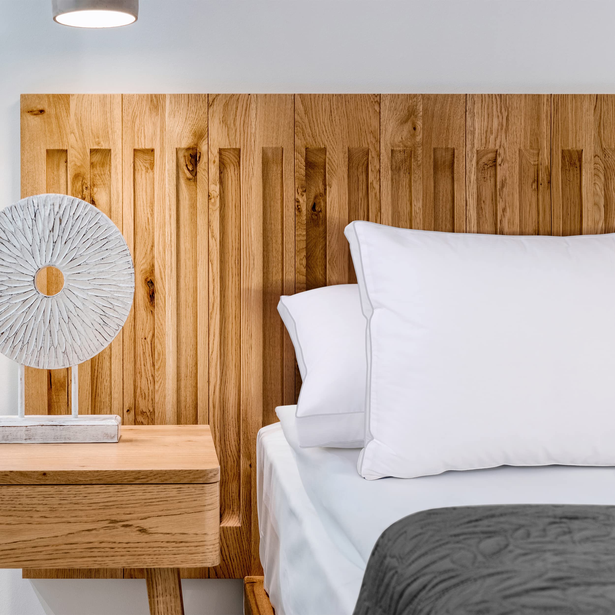 Cooling Bed Pillows Set of 6 Queen Size Soft Support Sleep